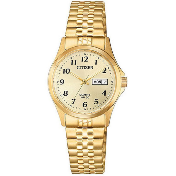 Ladies' Quartz Goldtone Watch Mark Jewellers La Crosse, WI