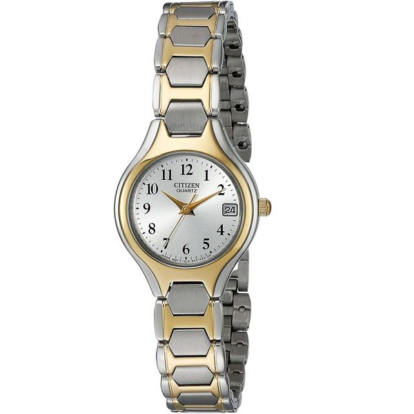 Ladies' Quartz Two Tone Watch Mark Jewellers La Crosse, WI