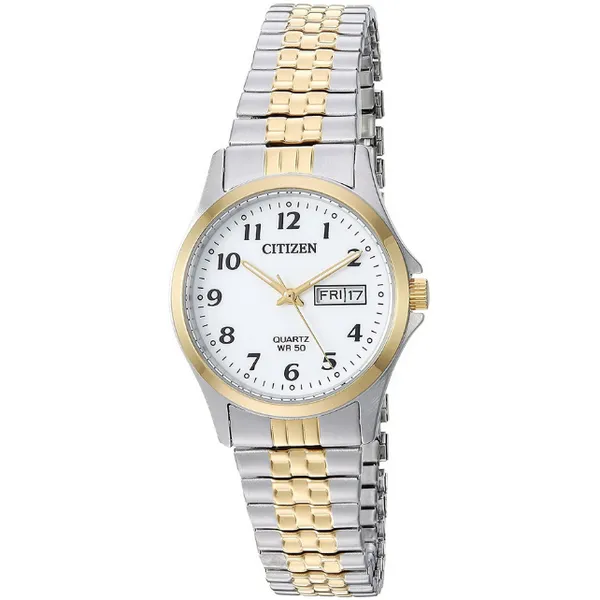 Ladies' Quartz Two Tone Watch Mark Jewellers La Crosse, WI