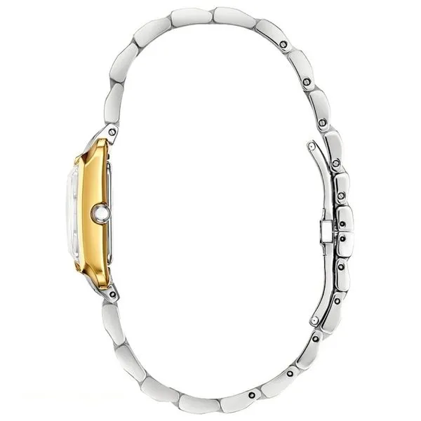 Ladies' Eco-Drive Two Tone Mother-Of-Pearl Dial Watch Image 2 Mark Jewellers La Crosse, WI