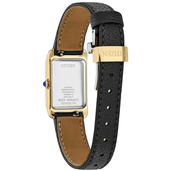 Ladies' Eco-Drive Goldtone Watch Image 2 Mark Jewellers La Crosse, WI