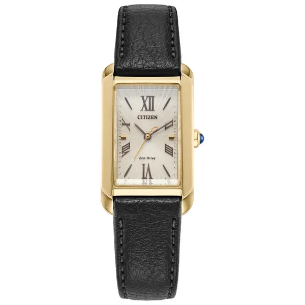 Ladies' Eco-Drive Goldtone Watch Mark Jewellers La Crosse, WI