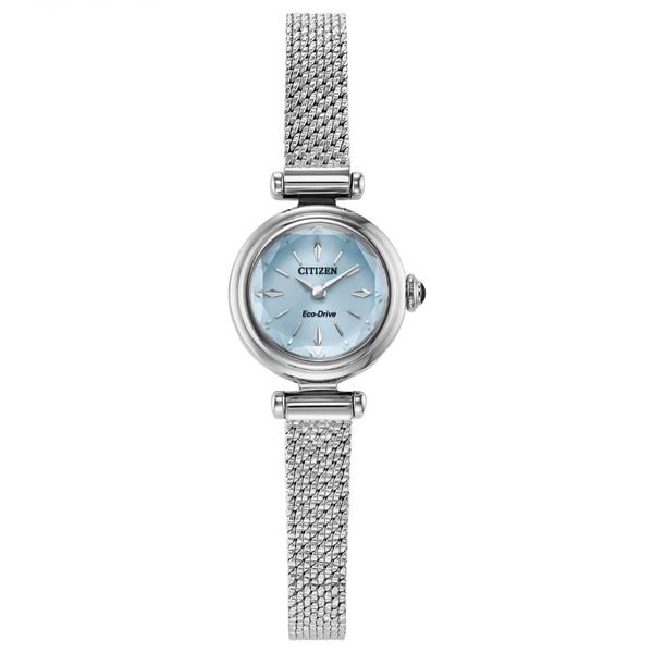 Ladies' Eco-Drive Silvertone Watch Mark Jewellers La Crosse, WI
