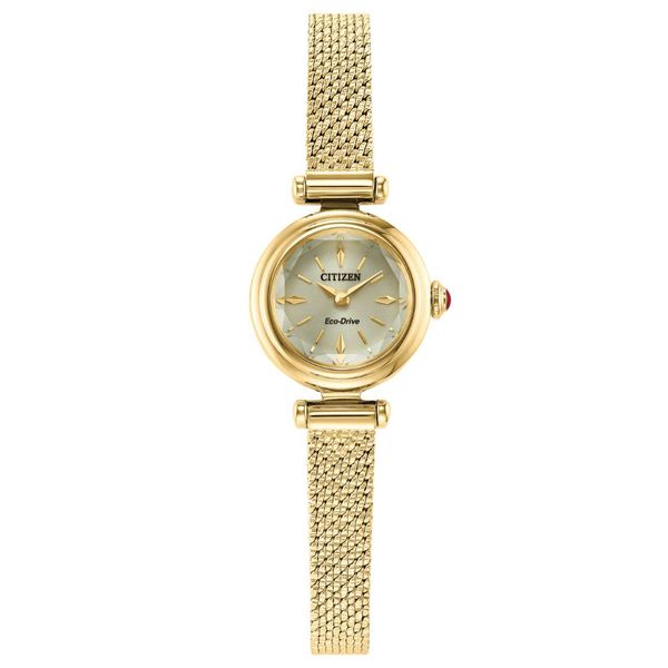Ladies' Eco-Drive Goldtone Watch Mark Jewellers La Crosse, WI