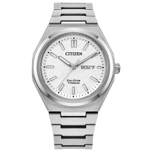 Gents' Eco-Drive Titanium Watch Mark Jewellers La Crosse, WI
