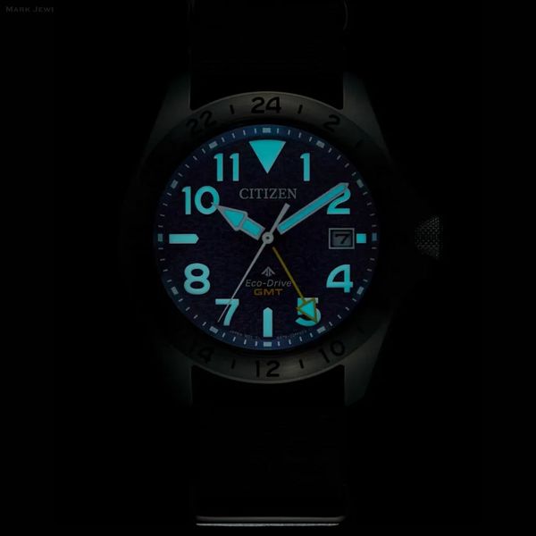 Gents' Eco-Drive Silvertone Promaster Watch Image 3 Mark Jewellers La Crosse, WI