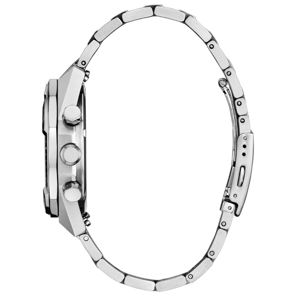 Gents' Eco-Drive Silvertone Nighthawk Watch Image 2 Mark Jewellers La Crosse, WI