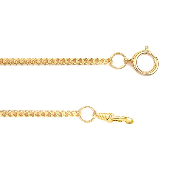 Stainless Steel Yellow Plated Pocket Watch Chain Mark Jewellers La Crosse WI