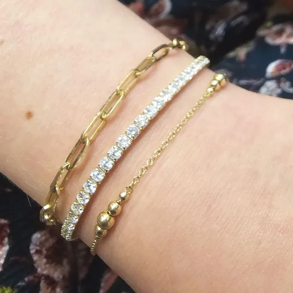 Gold-Plated Bracelet Image 2 Mark Jewellers La Crosse, WI