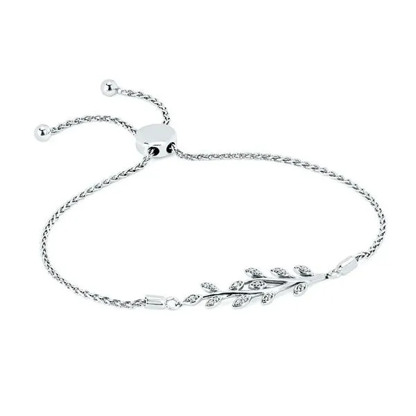 Silver Diamond Bracelet Mark Jewellers La Crosse, WI