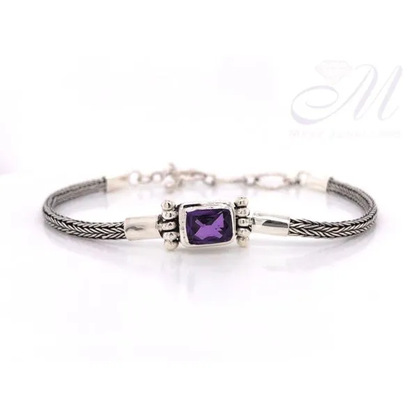 Amethyst Bracelet Image 2 Mark Jewellers La Crosse, WI