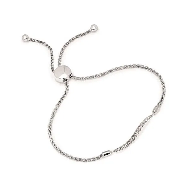 Silver Diamond Bracelet Mark Jewellers La Crosse, WI