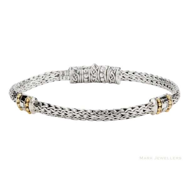 Sterling Dragon Weave Bracelet Mark Jewellers La Crosse, WI