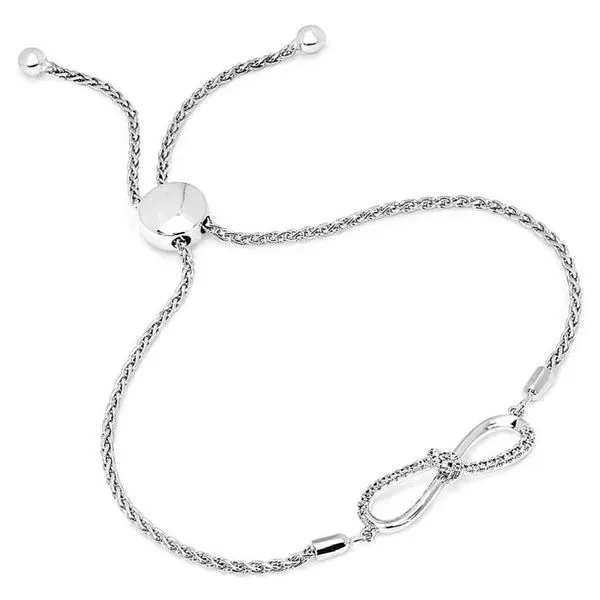Sterling Diamond Bolo Bracelet Mark Jewellers La Crosse, WI