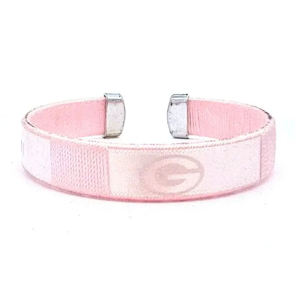 Pink Green Bay Packer Cuff Bracelet Mark Jewellers La Crosse, WI