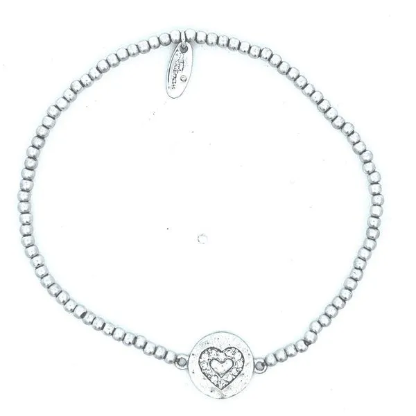 Sterling Bead Stretchy Bracelet Mark Jewellers La Crosse, WI