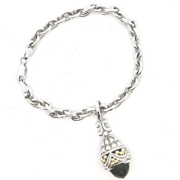 Sterling Smoky Quartz Dangle Bracelet Mark Jewellers La Crosse, WI