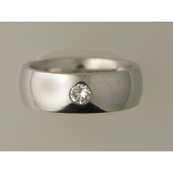 Stainless Steel Ring Image 2 Mark Jewellers La Crosse, WI
