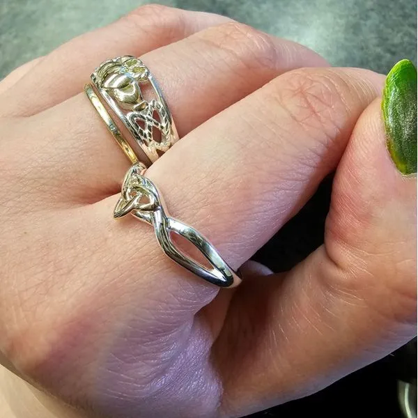 Trinity Knot Ring Image 3 Mark Jewellers La Crosse, WI
