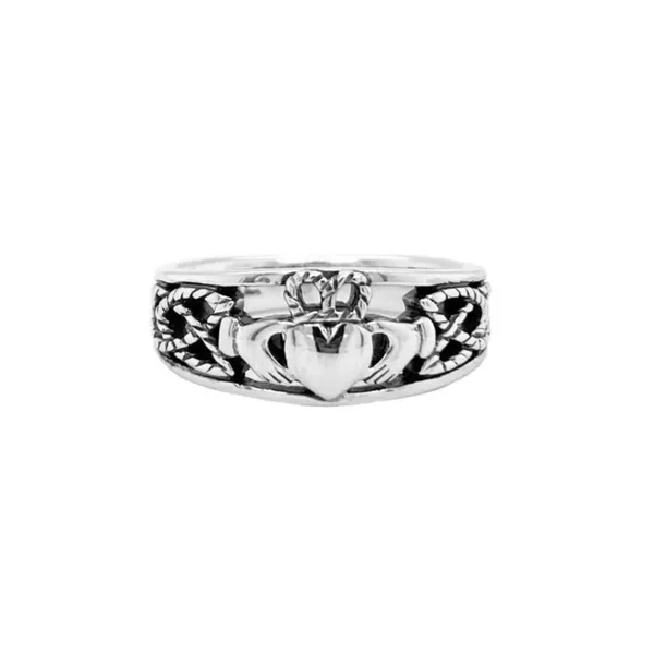 Sterling Tapered Claddagh Ring Mark Jewellers La Crosse, WI