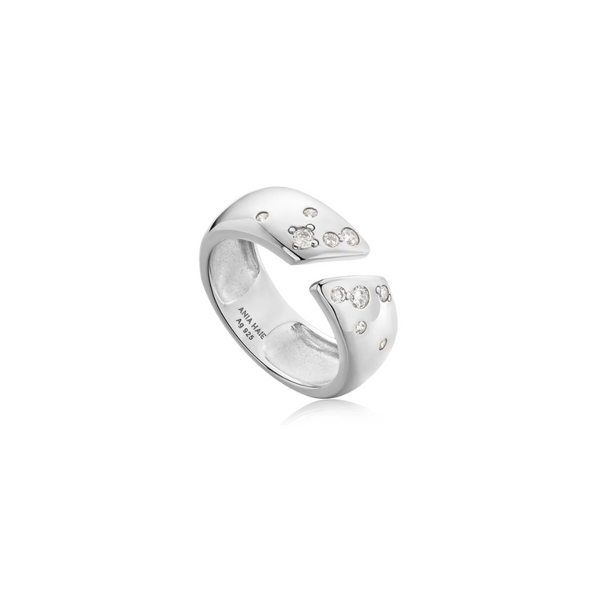 Sterling CZ Adjustable Ring Mark Jewellers La Crosse, WI