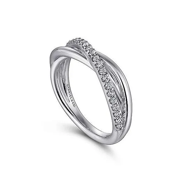 Sterling White Sapphire Ring Image 2 Mark Jewellers La Crosse, WI