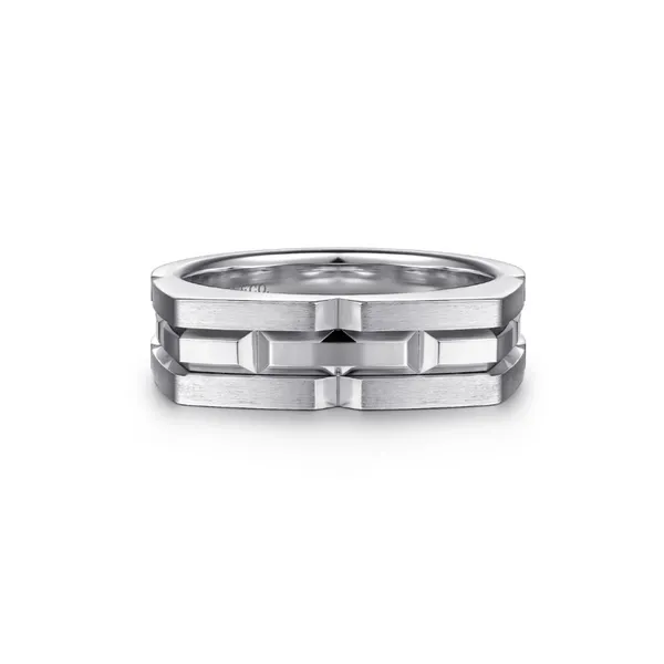 Sterling Geometric Ring Mark Jewellers La Crosse, WI
