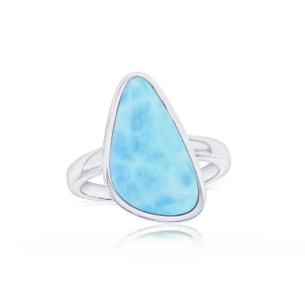 Sterling Larimar Ring Mark Jewellers La Crosse, WI