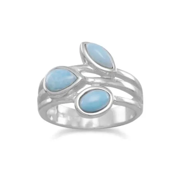 Sterling Larimar Ring Mark Jewellers La Crosse, WI