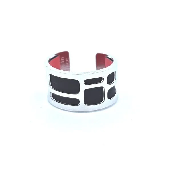 Plated Brass Multi-Color Leather Insert Ring Mark Jewellers La Crosse, WI