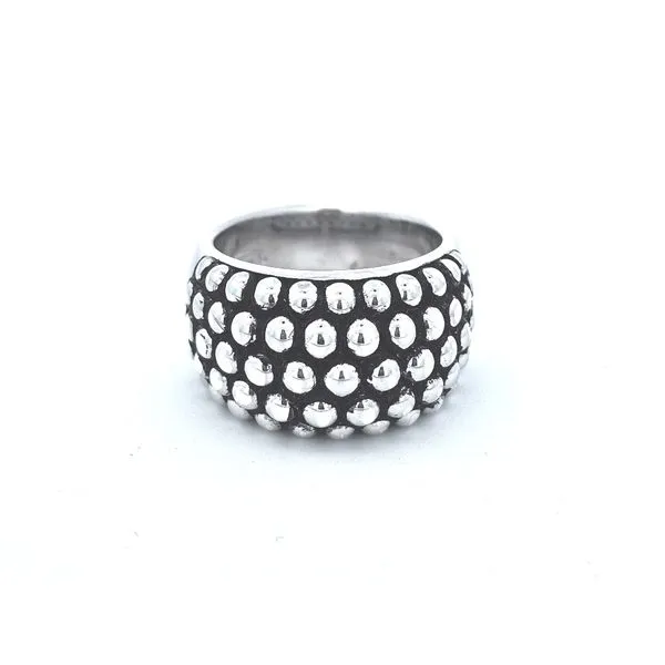 Sterling Domed Beaded Fashion Ring Mark Jewellers La Crosse, WI