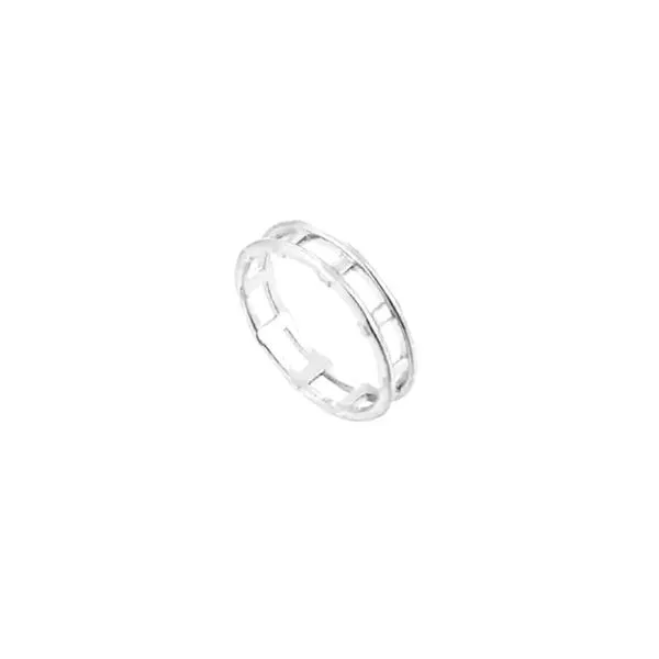 Sterling Open Link Ring Mark Jewellers La Crosse, WI