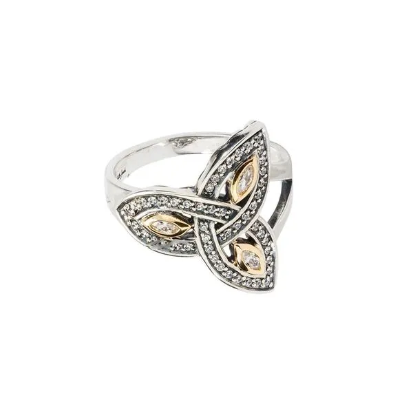 Sterling Trinity Knot Ring Mark Jewellers La Crosse, WI