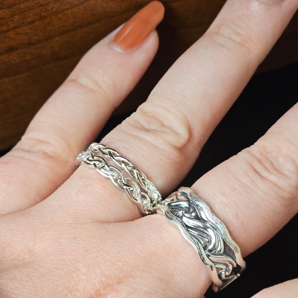 Sterling Eternity Knot Ring Image 2 Mark Jewellers La Crosse, WI