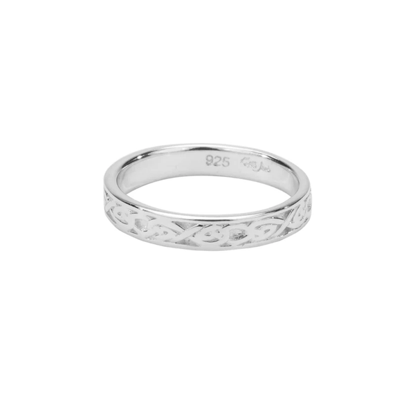Sterling Devotion Knot Ring Mark Jewellers La Crosse, WI