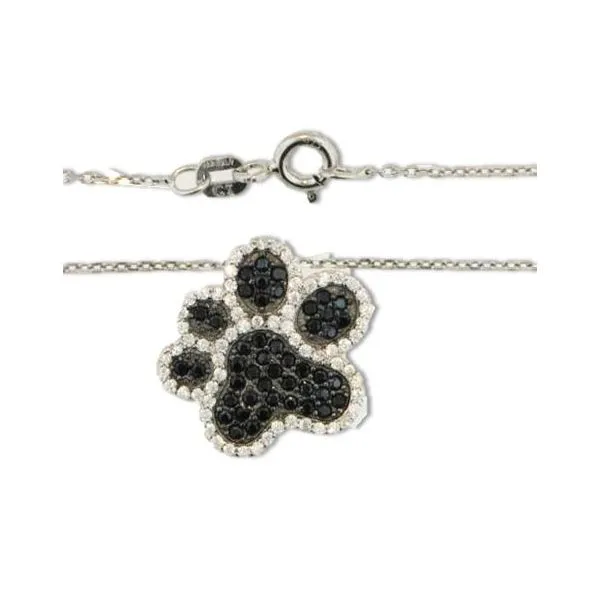 Paw Print Pendant Image 2 Mark Jewellers La Crosse, WI