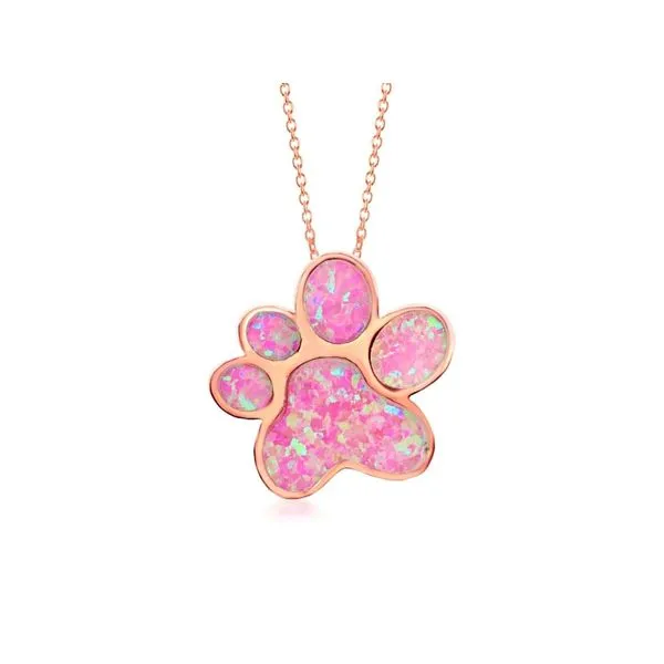 Paw Print Pendant Mark Jewellers La Crosse, WI