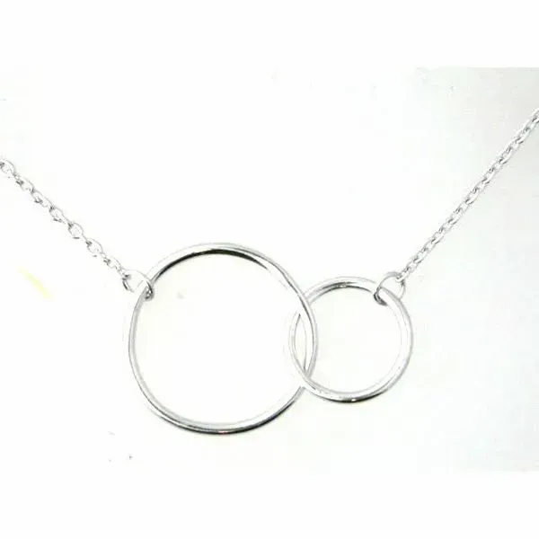 Silver Fashion Necklace Image 2 Mark Jewellers La Crosse, WI