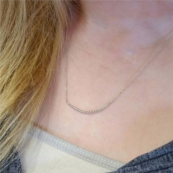 Silver Necklace Image 2 Mark Jewellers La Crosse, WI
