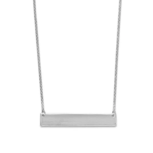 Silver Bar Necklace Mark Jewellers La Crosse, WI