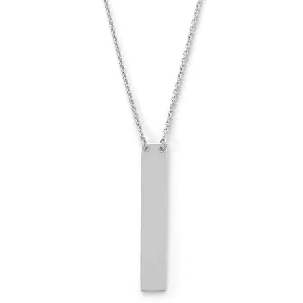 Silver Bar Necklace Mark Jewellers La Crosse, WI