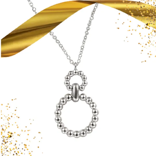 Silver Necklace Image 2 Mark Jewellers La Crosse, WI