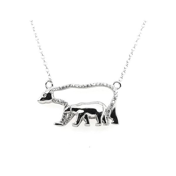 Bear Necklace Image 3 Mark Jewellers La Crosse, WI