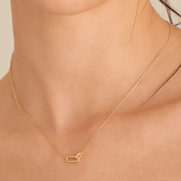 Gold-Plated Necklace Image 2 Mark Jewellers La Crosse, WI