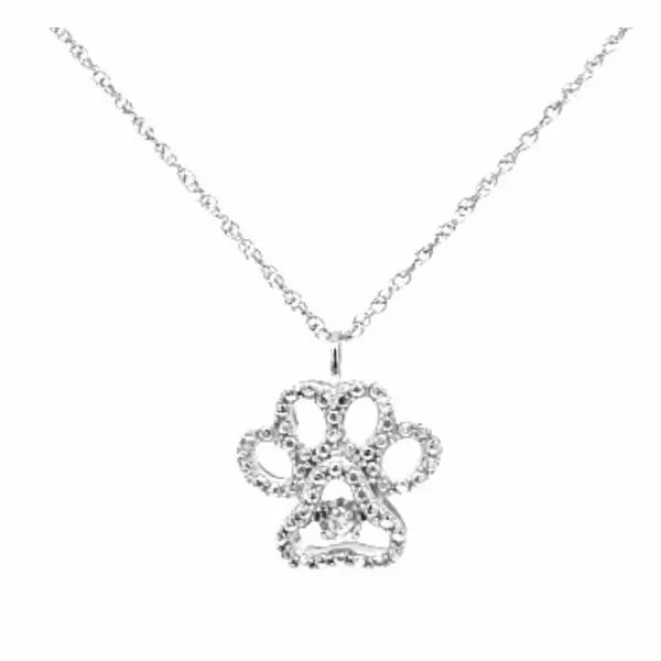 Paw Print Pendant Mark Jewellers La Crosse, WI