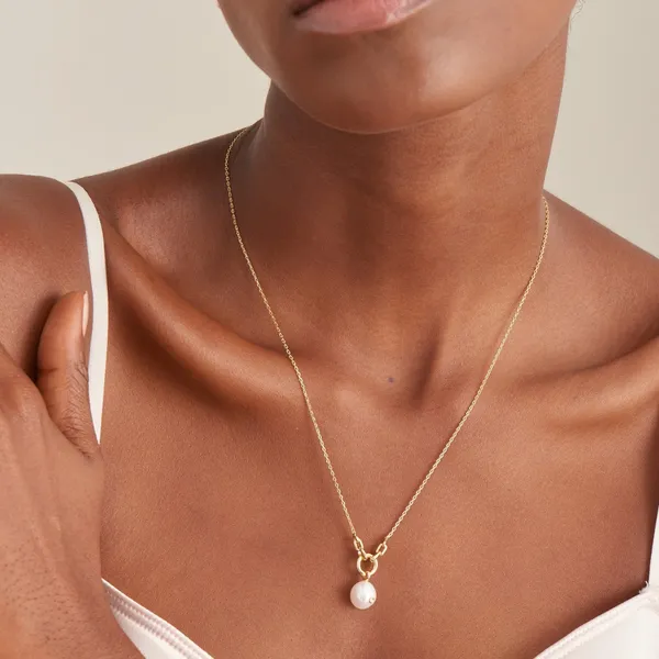 Gold-Plated Necklace Image 2 Mark Jewellers La Crosse, WI
