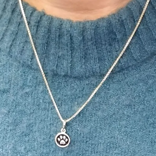Paw Print Pendant Image 2 Mark Jewellers La Crosse, WI