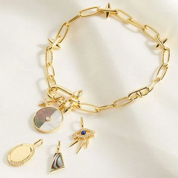 Gold-Plated Charm Image 2 Mark Jewellers La Crosse, WI