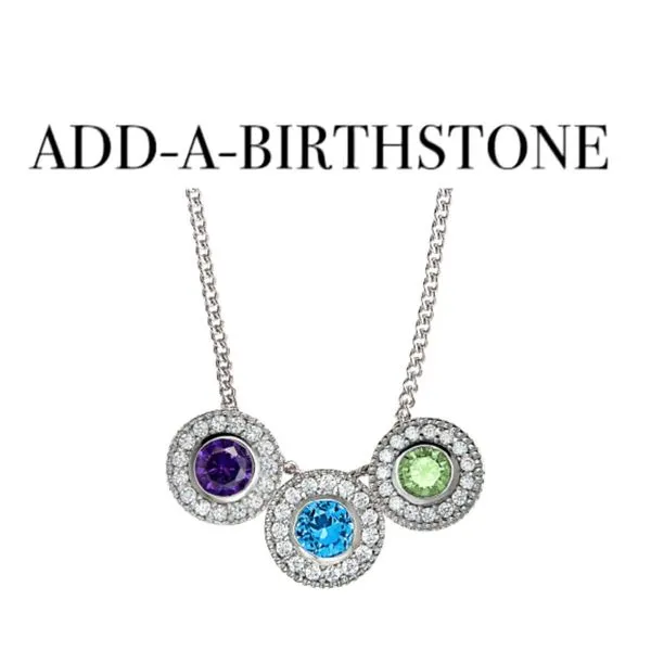 Sterling February Birthstone Necklace Image 2 Mark Jewellers La Crosse, WI