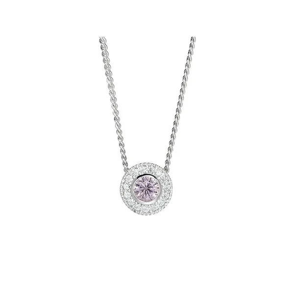 Sterling October Birthstone Pendant Image 2 Mark Jewellers La Crosse, WI